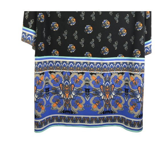 Alfani XL Stretch Multi-Colored Print Tunic "Very Nice!" - Picture 4 of 9